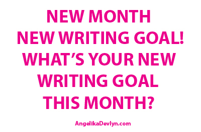 New Month New Writing Goal?