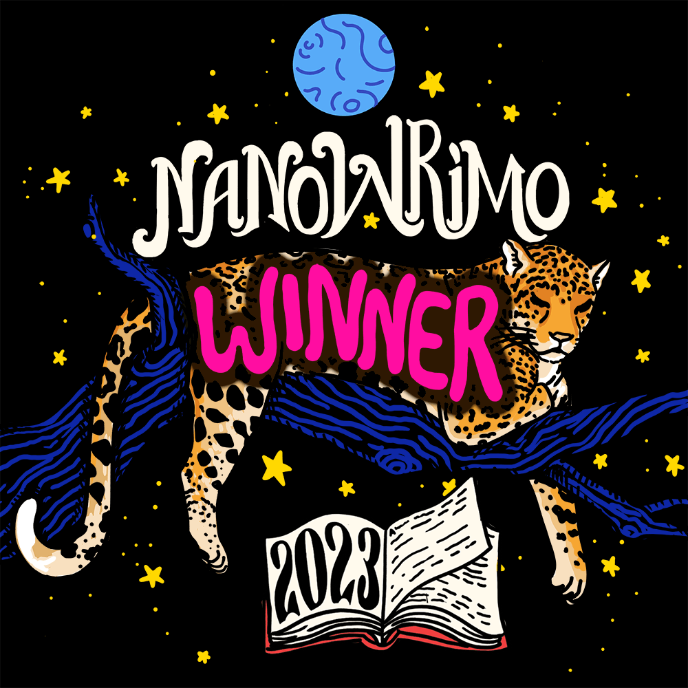 My 2023 NaNoWriMo Winners Badge